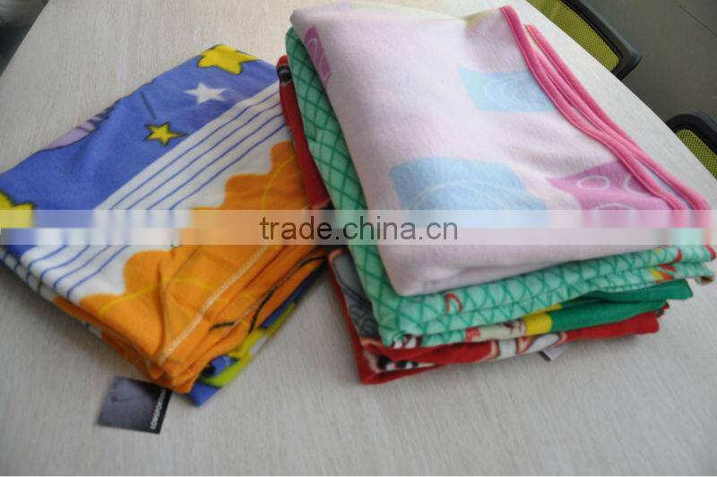bed sheet polyester throw polar fleece blanket