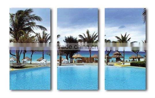 Hot ! road wall art fabric painting designs