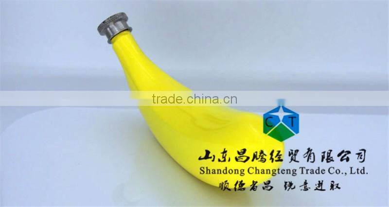 5 Oz Banana Shake Wine Set Simulation Imitation Items Of Fruit Green Paint Wine KTV Bar Home Furniture