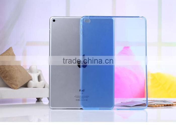 For iPad 5 Soft Clear Case , For iPad Air Transparent TPU Mobile Phone Cover