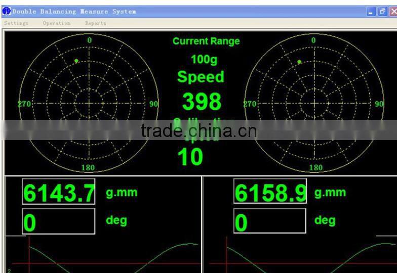 Higher measurement precision balancing machine YYQ-16 balancing machines manufacturer