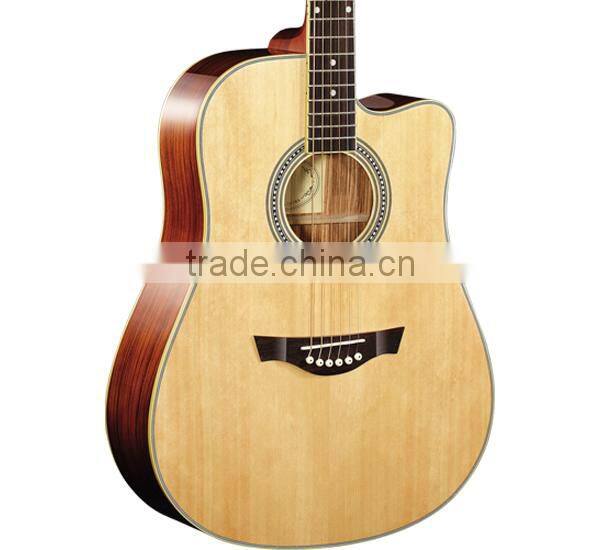 New style Acoustic guitar 43" Rosewood and nato in China