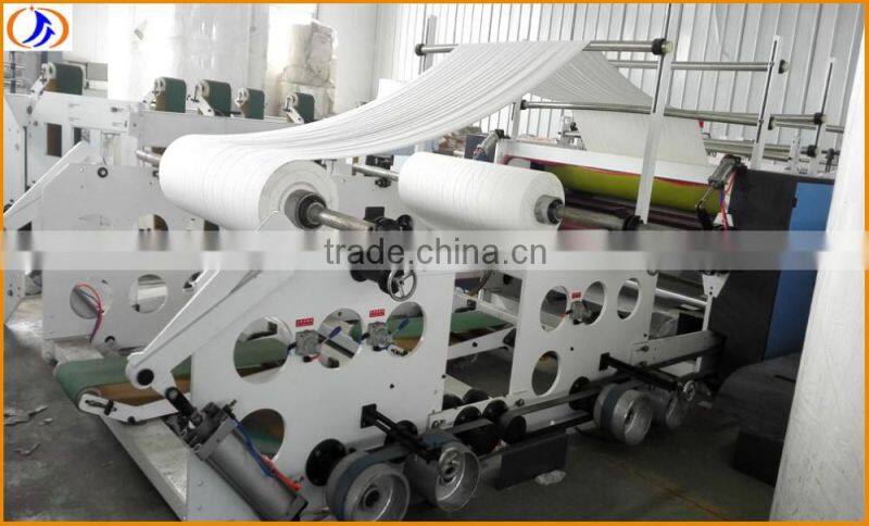 YDF-RCB-1 Napkin Paper and Facial Tissue Product Type semi auto soft tissue nylon bag packing serviette plastic wrapping machine