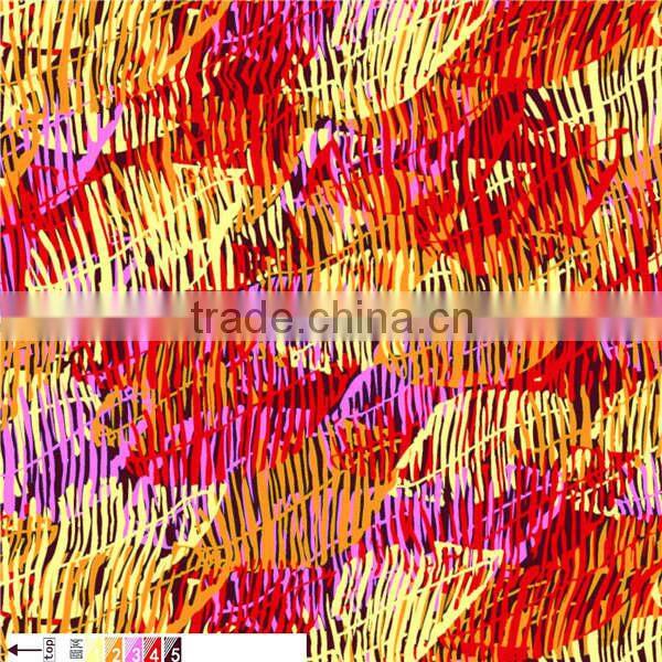 polyester FDY printed single jersey spandex knitting fabric textiles