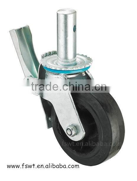 All Size Cheap Black Rubber Swivel Industrail Caster