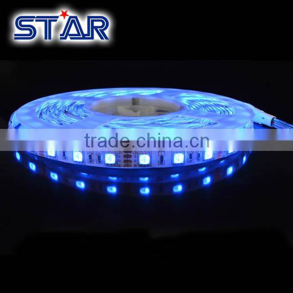 5meters 5050 RGB 60led 12v 14.4watt IP65 waterproof led stripe