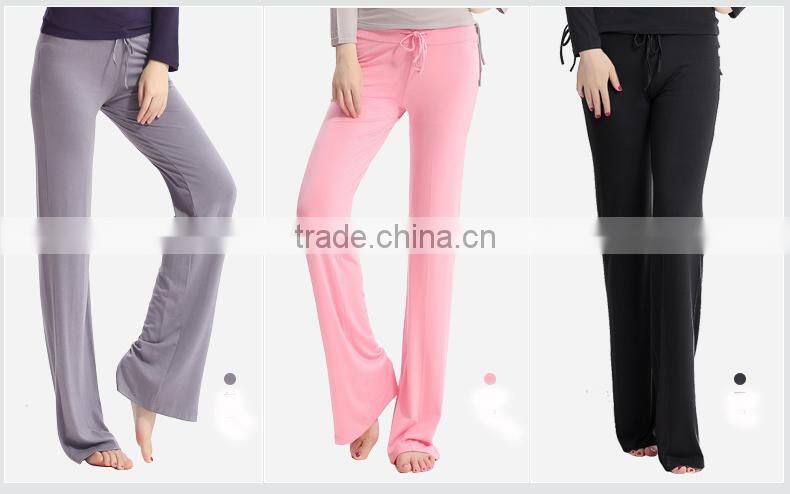 15PKYG01 2015-16 women's viscose cheap elastic yoga pants
