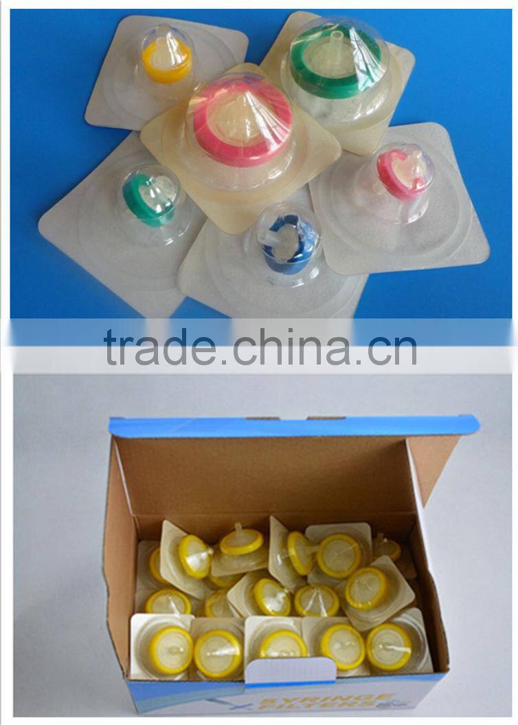 0.22um Nylon, PTFE sterile micron syringe filter