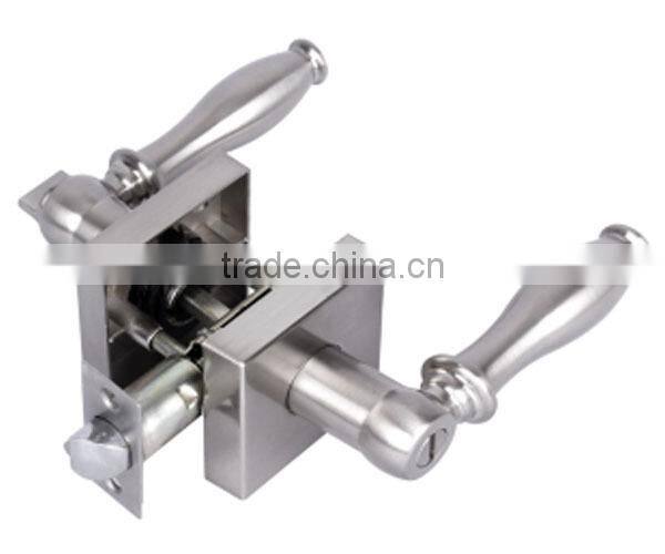 High Quality Tri-Circle Heavy-duty Tubular Leverset 8818BK-SN