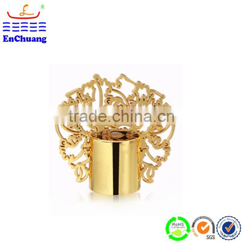 Chinese suppliers die cast zamac perfume cap