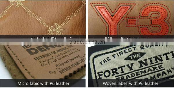 2015 New Embossed PVC Rubber Labels YL-239