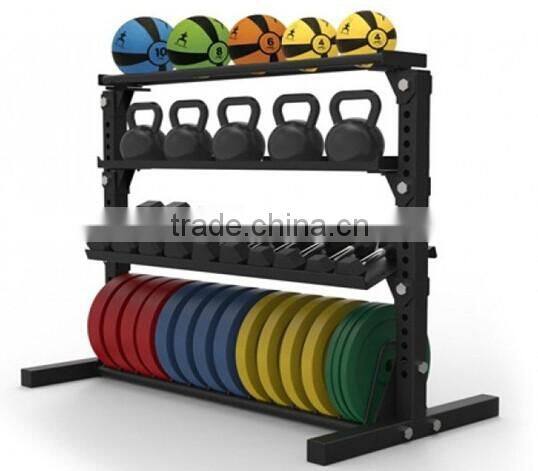 Medicine Ball Rack with Wheels