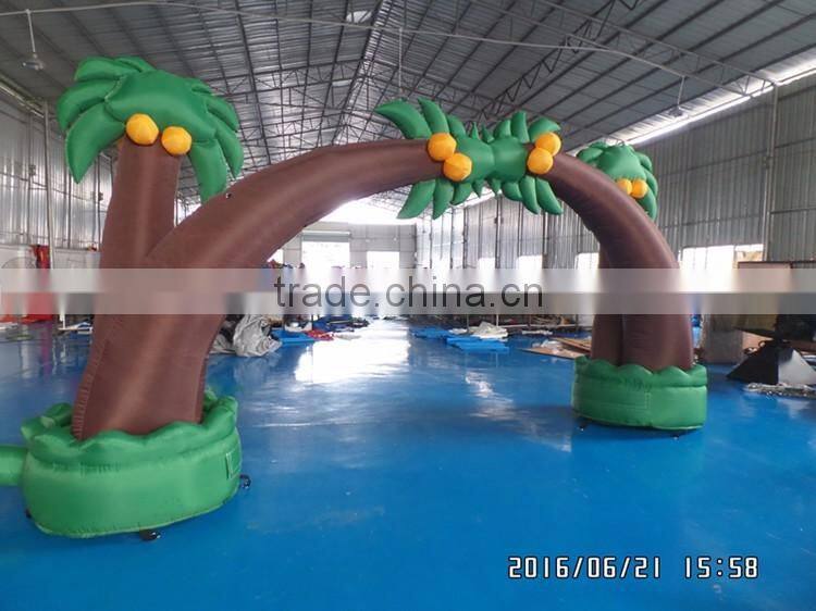 size customized oxford inflatable advertising arch for event