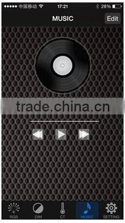 2015 New Smart Wifi iPhone Android Control RGB Colorful Underwater Boat LED Light