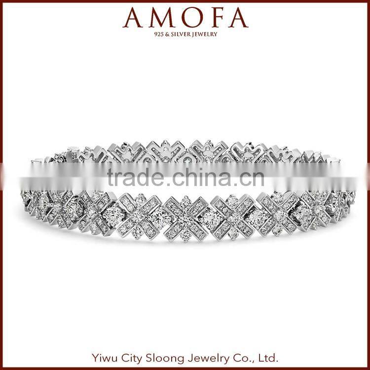 Hot Sell European Wholesale Zircon Bracelet Jewelry