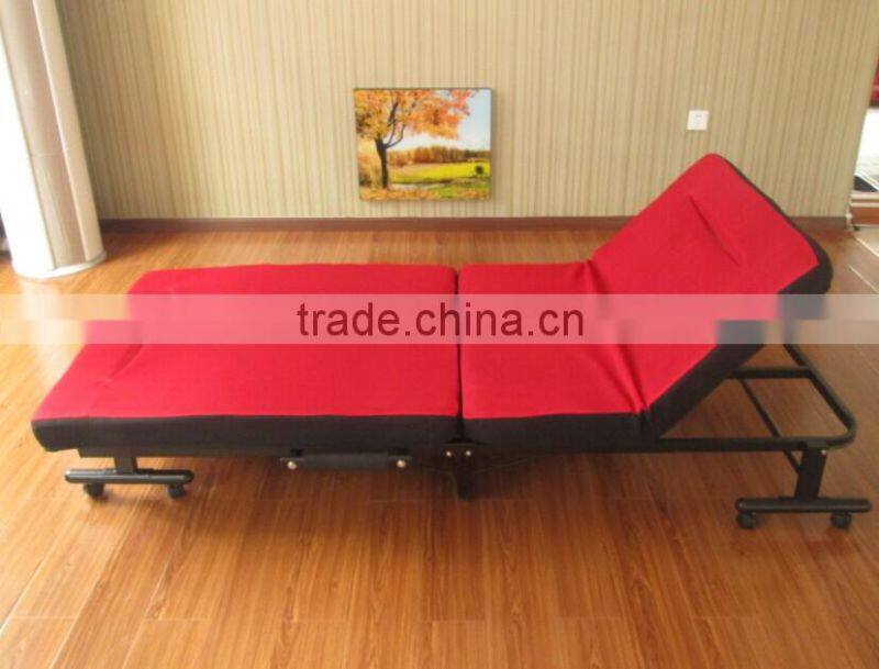 Fashionable red Folding Sofa Bed design
