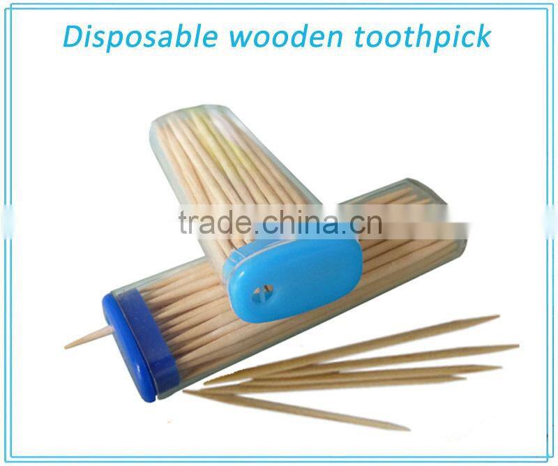 Cheapest Birch wooden toothpick / china toothpick factory