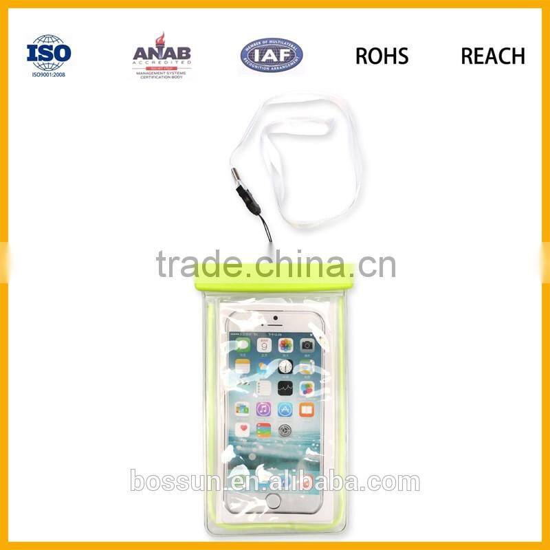 Floating Waterproof Case Swimming Dry PVC Bag Protects your Cell Phone and valuables