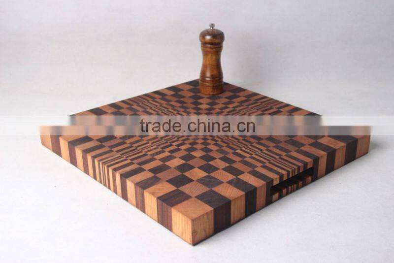 2016 new product eco friendly and organic wooden bread board cutting board
