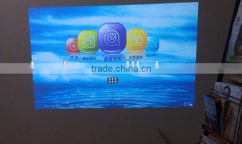 Hottes!!! C7 -Luxcine world 1st 1080p android 4.0 portable projector with 3 USB interface