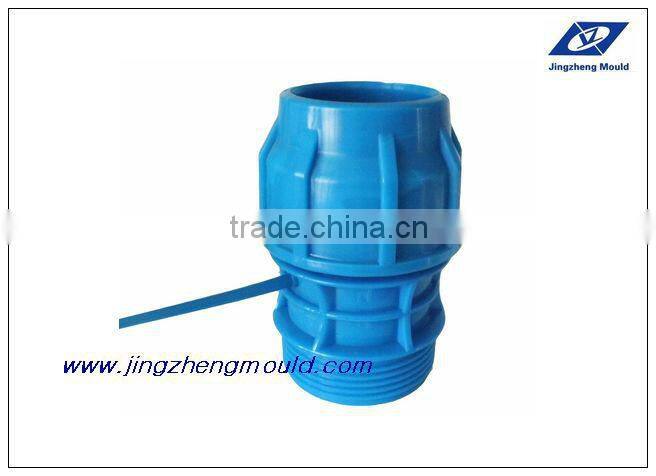 PP plastic injection pipe fitting mould with 15 years experience