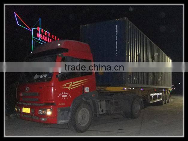 Floating rinsing tank with high quantity