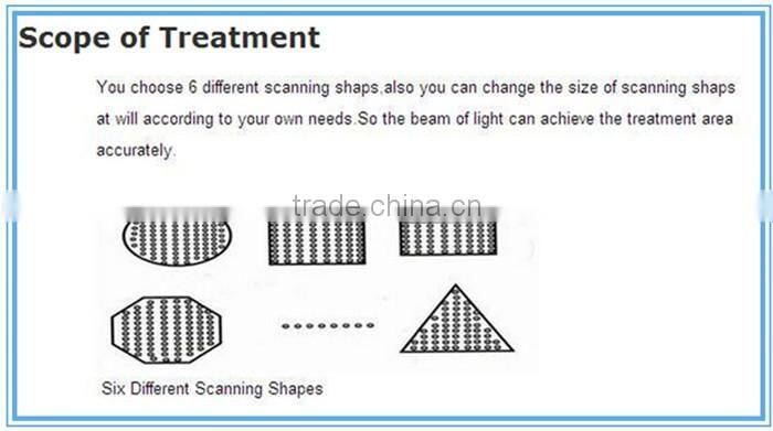 Professional Co2 fractional laser equipment for scars removal