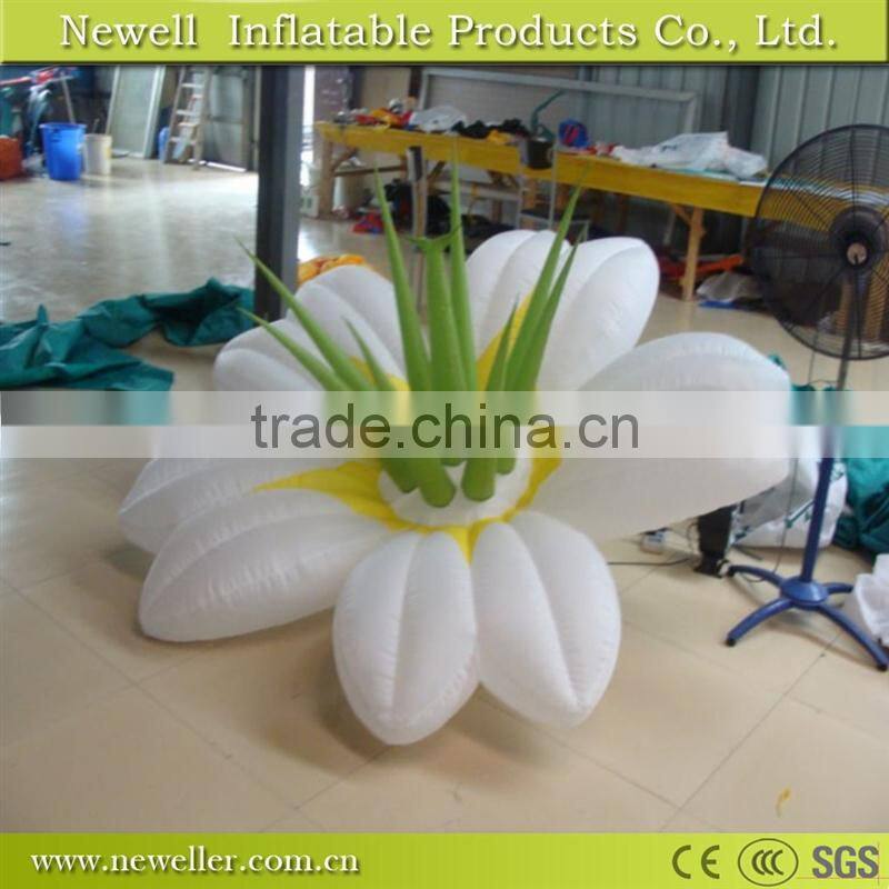 Hot selling hot inflatable flower for sale With LED light