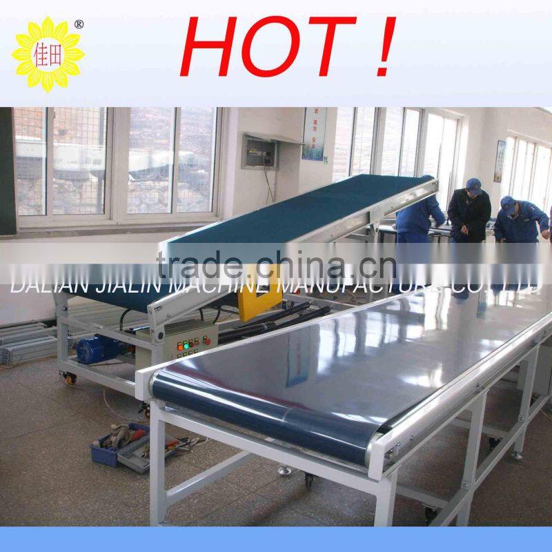 Easy operation belt conveyor for box