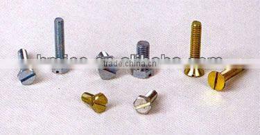High quality Zinc Plated U Bolts with Nylon locknut/hexagon head botls series/grooved bolts/special bolts /lag bolt