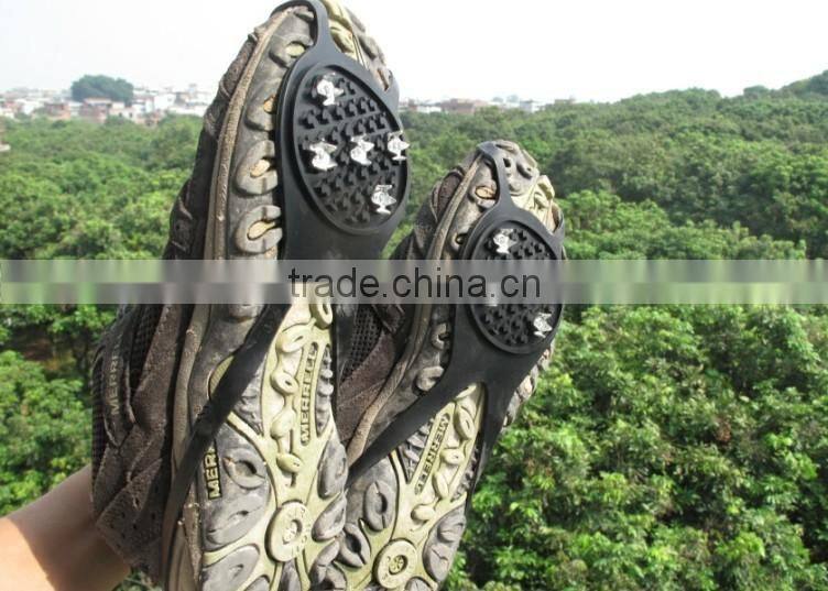 Snow crampons silicone ice traction crampons for shoe covers