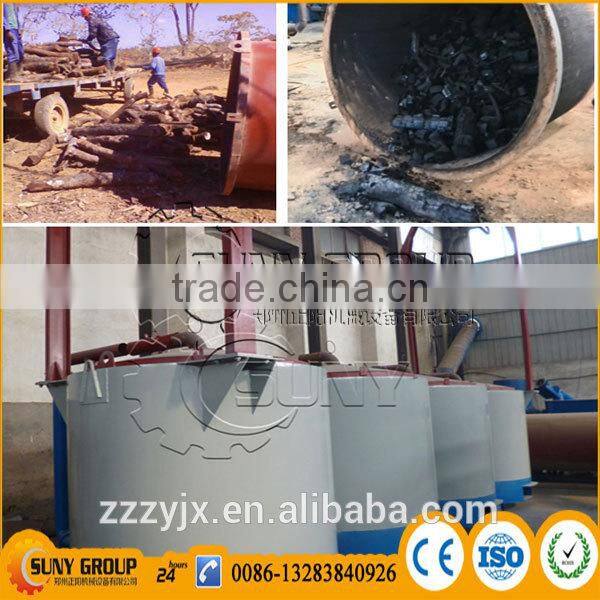 New Design Bamboo Charcoal Furnace Wood Log Charcoal Kiln