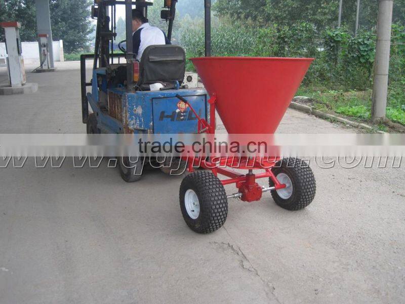 650LBS Tow behind ATV fertilizer spreader