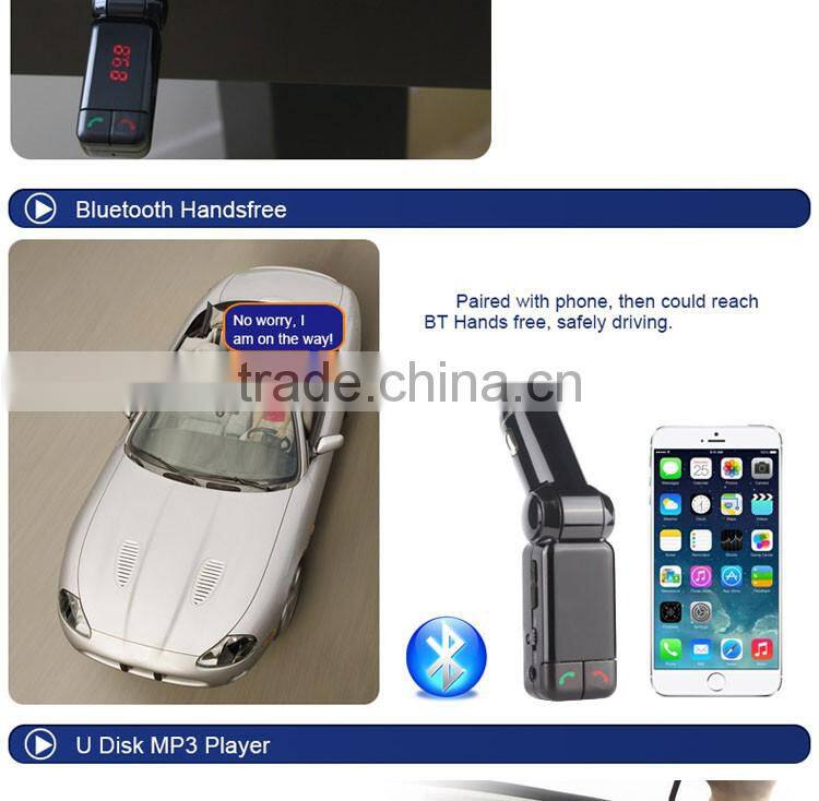 High Performance Digital Wireless Bluetooth Fm Transmitter