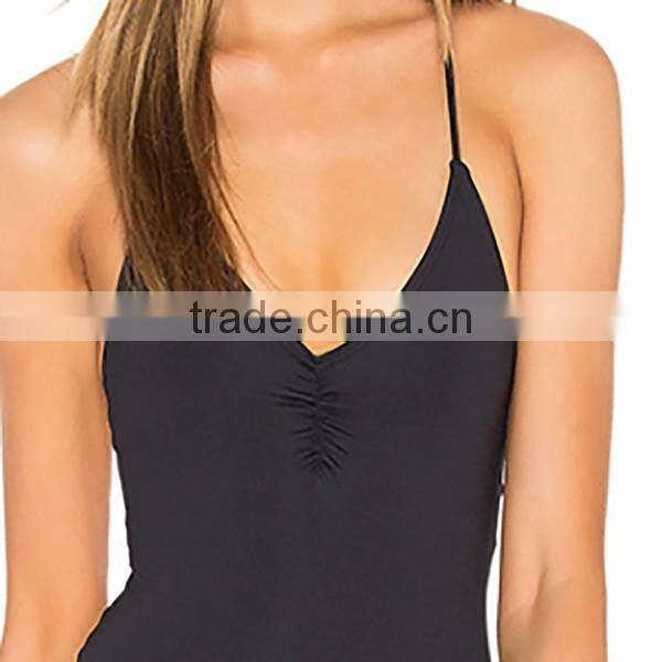 2016 OEM ladies bathing suits one -piece swim suit