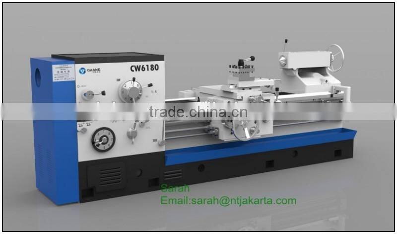 The hot sale and low price heavy duty horizontal/universal lathe CW6263 of China