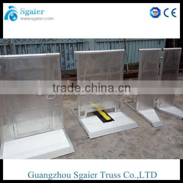 Wholesale Decorative queue line stand/barricade stand/concert crowd control barrier for sale