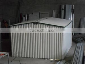 garden storage shed/ China outdoor garden sheds