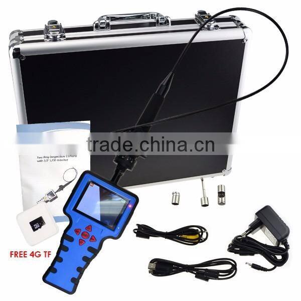 Industrial Rotation 1Meter 1M Borescope Endoscope/ Snake Scope 5.5mm Diameter Video Inspection Camera + 6x Magnification