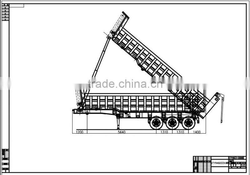 6 wheel china dump truck for sale