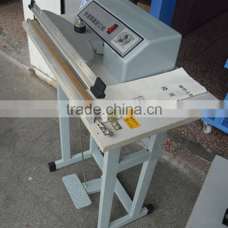 ORSAI-600 foot Pedal Sealing Machine for shops, homes and some workplaces.