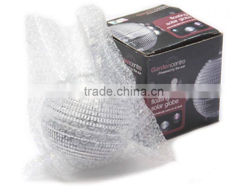 creative solar energy water floating lamp light operated night light