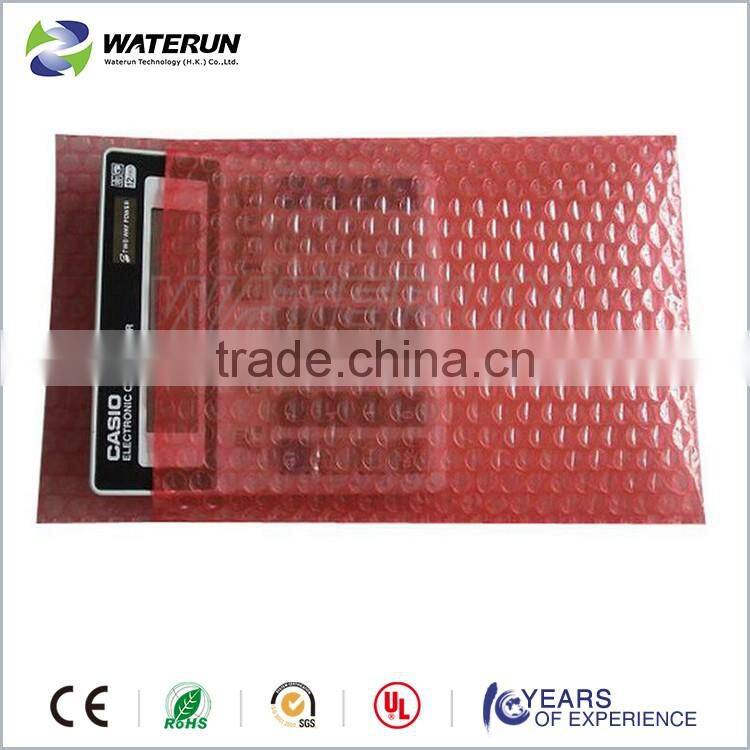 esd bubble bag,air bubble pink antistatic bag for packing clips /CD