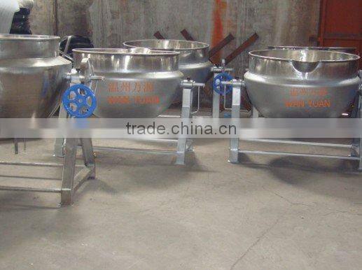 steam heating jacketed kettle cooking kettle steam jacketed kettle