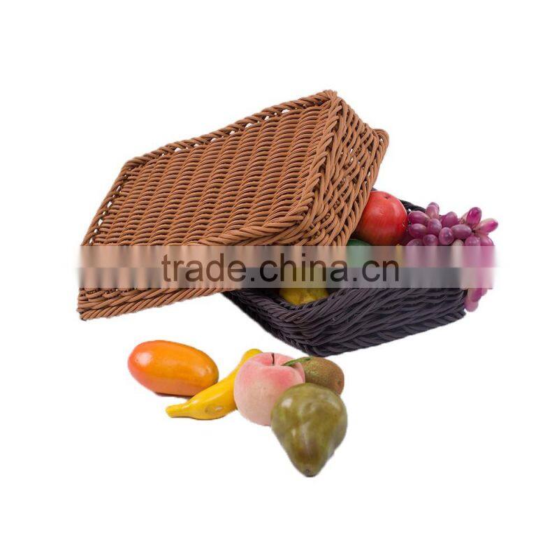 S&D hot sale supermarket plastic bread basket