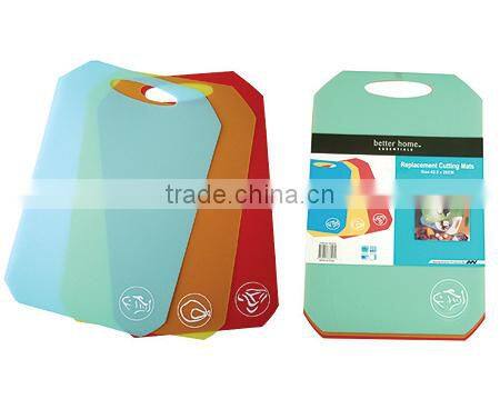 3pcs in1 set Plastic Flexible Chopping Mats