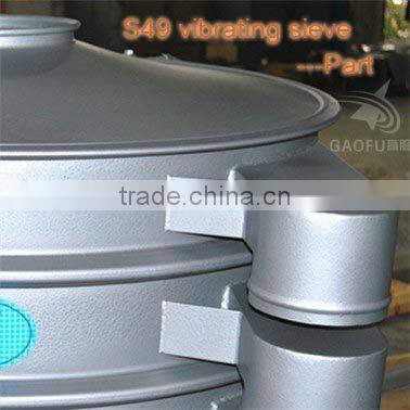 Rotary vibratory shaker for China clay powder