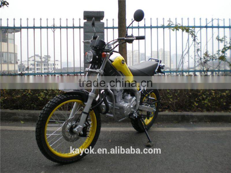 Motorcycle Chinese Motorcycles Gas/Diesel Moped With Pedals Motorcycles For Sale KM150GY-6