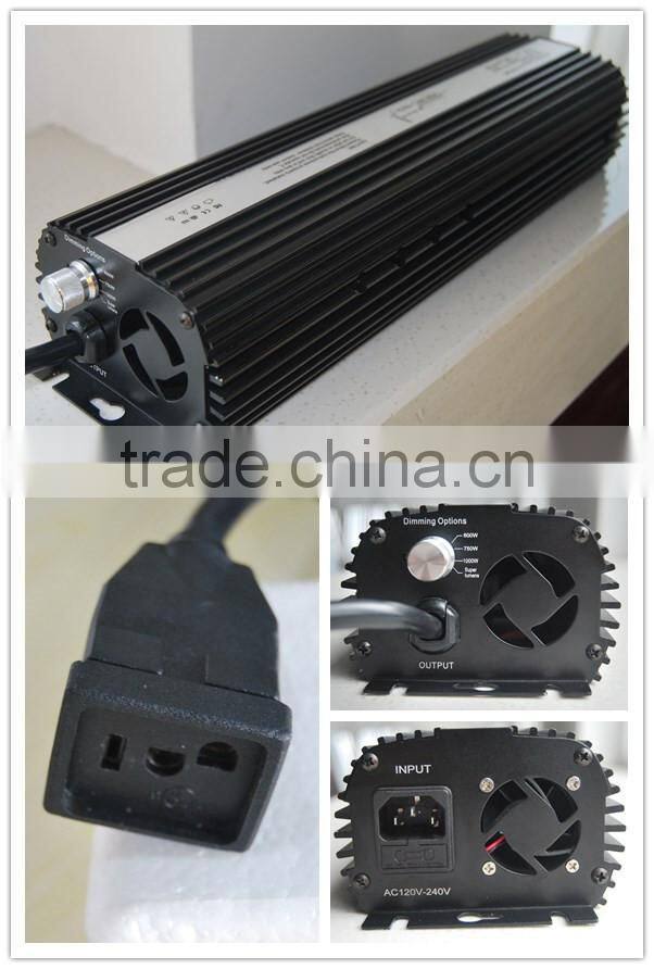 Hydroponics grow light electronic ballast,1000 watt digital ballast hps mh