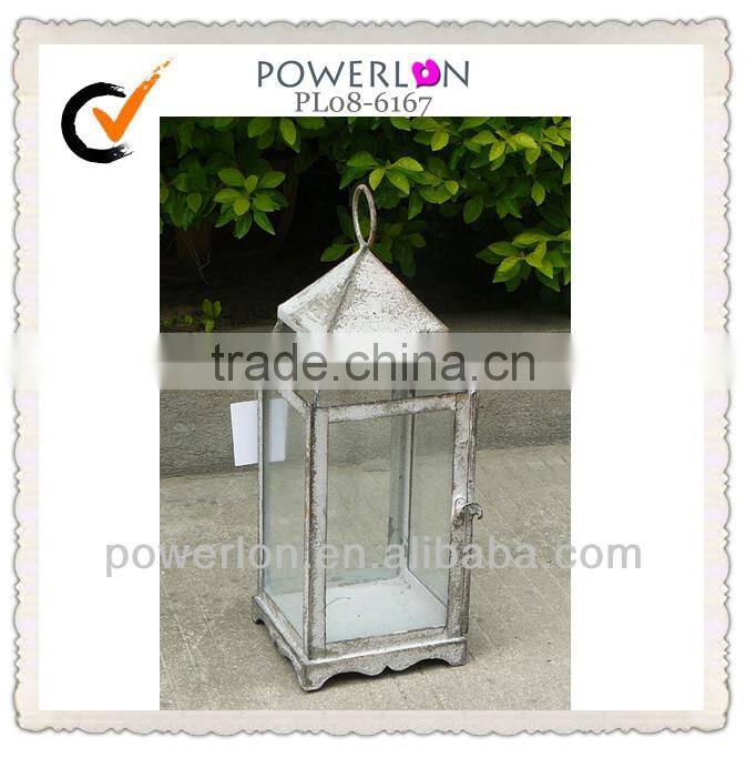 Home decor metal moroccan candle lantern